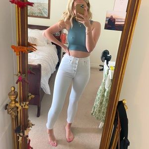 Madewell white Jeans!!